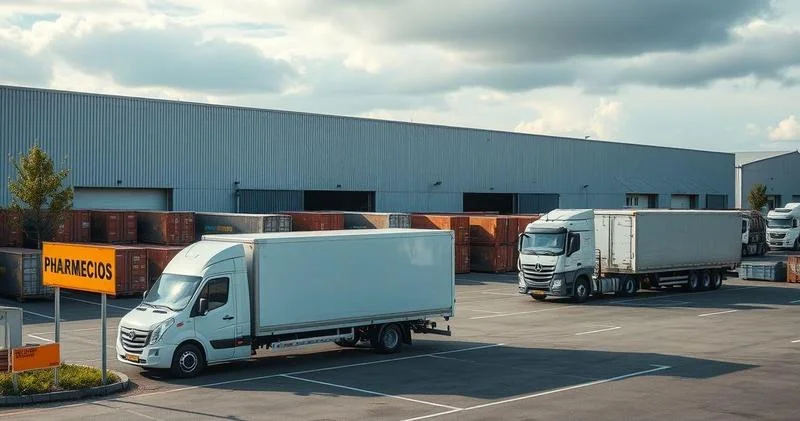 Transporte de produto farmacêutico Transporte de produto farmacêutico